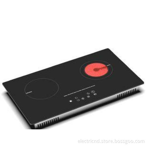 3000W Ceramic Glass Double Burner Induction Cooker